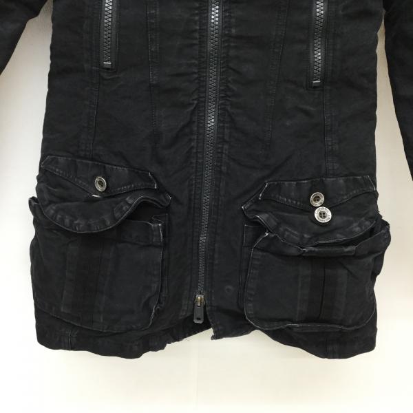 ディーゼル DIESEL ジャケット、上着 ジャケット、ブレザー ライナー付きジャケット アウター XS 黒 / ブラック / レディース USED 古着 中古 10021371