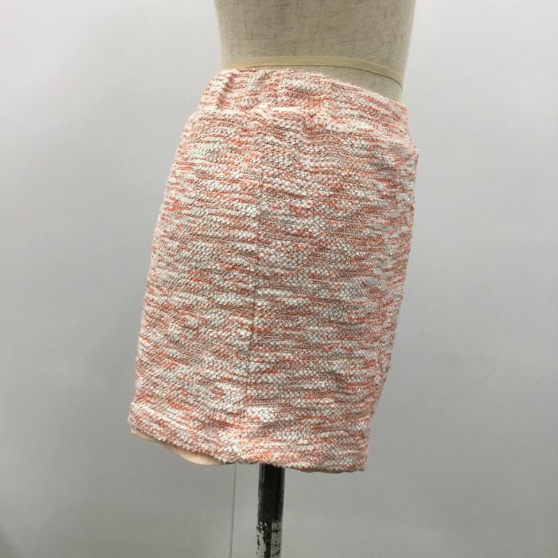 エモダ EMODA パンツ ツイードショートパンツ S 橙 / オレンジ / レディース USED 古着 中古 10021461