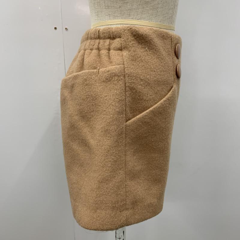 ミエル クリシュナ miel crishunant パンツ  ショートパンツ FREE 無地 キャメル / キャメル /  レディース USED 古着 中古 10021468