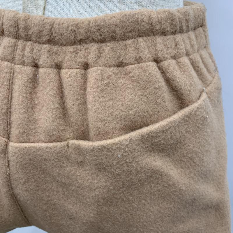 ミエル クリシュナ miel crishunant パンツ  ショートパンツ FREE 無地 キャメル / キャメル /  レディース USED 古着 中古 10021468