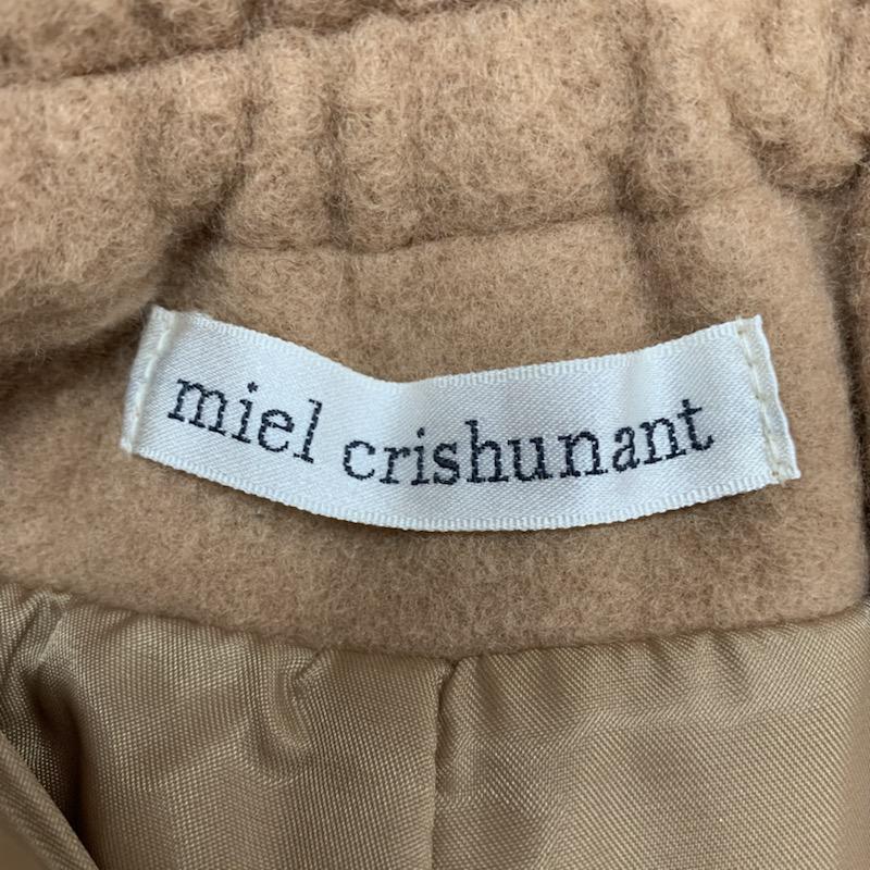 ミエル クリシュナ miel crishunant パンツ  ショートパンツ FREE 無地 キャメル / キャメル /  レディース USED 古着 中古 10021468