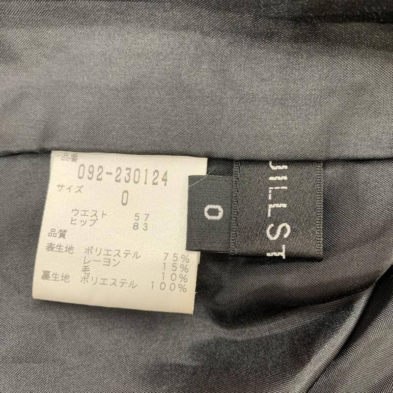 ジルスチュアート JILLSTUART パンツ キュロット ウエストフリル 0 無地 黒 / ブラック / レディース USED 古着 中古 10021488