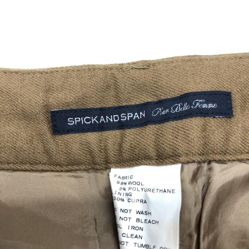 スピック&スパン Spick & Span パンツ ショートパンツ 38 無地 ベージュ / ベージュ / レディース USED 古着 中古 10021491