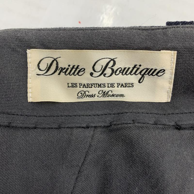 ドリッテ DRitte Boutique パンツ テーパードパンツ 38 X チェック 紺 / ネイビー / レディース USED 古着 中古 10021515