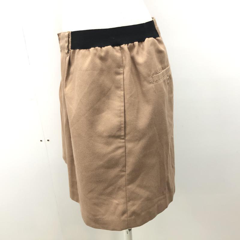 アースミュージックアンドエコロジー earth music&ecology パンツ ショートパンツ M 無地 茶 / ブラウン / レディース USED 古着 中古 10021528