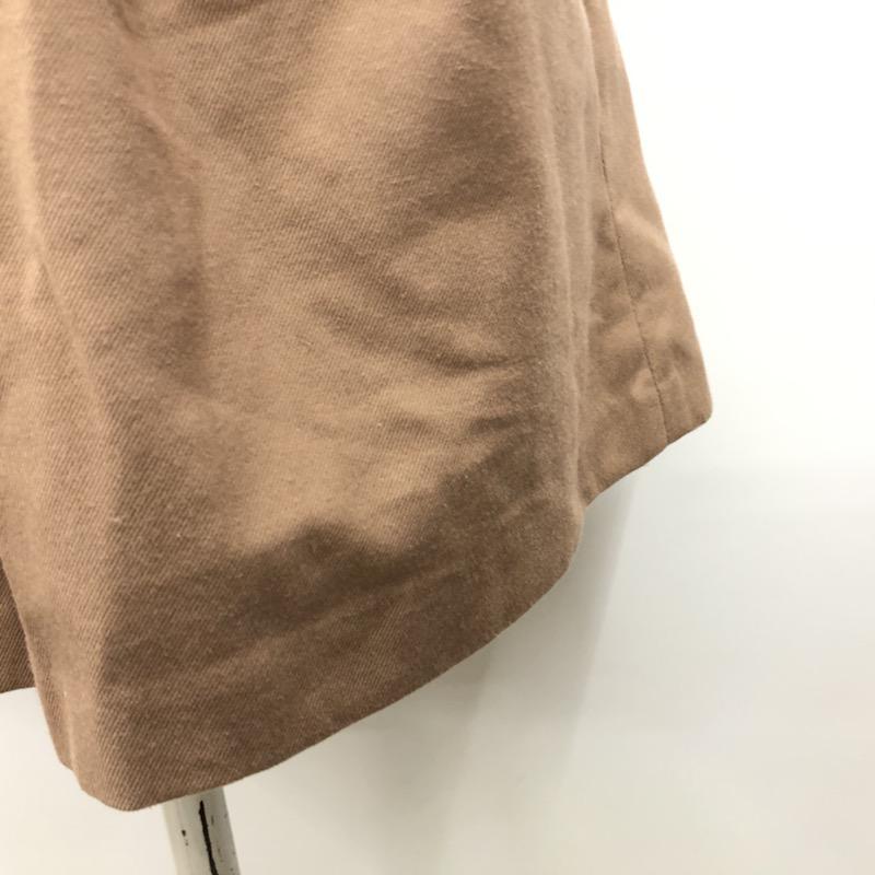 アースミュージックアンドエコロジー earth music&ecology パンツ ショートパンツ M 無地 茶 / ブラウン / レディース USED 古着 中古 10021528