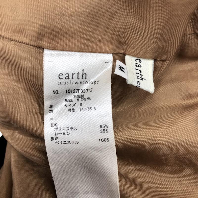 アースミュージックアンドエコロジー earth music&ecology パンツ ショートパンツ M 無地 茶 / ブラウン / レディース USED 古着 中古 10021528