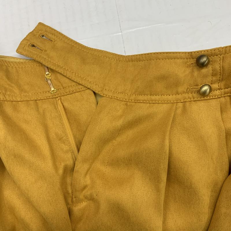 リューデベー/ロートレアモン Rue de Bleis/LAUTREAMONT パンツ ショートパンツ 1 無地 マスタード / マスタード / レディース USED 古着 中古 10021538