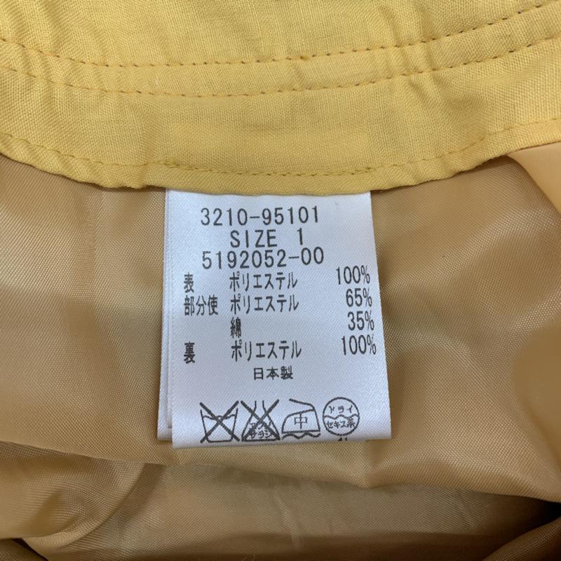 リューデベー/ロートレアモン Rue de Bleis/LAUTREAMONT パンツ ショートパンツ 1 無地 マスタード / マスタード / レディース USED 古着 中古 10021538