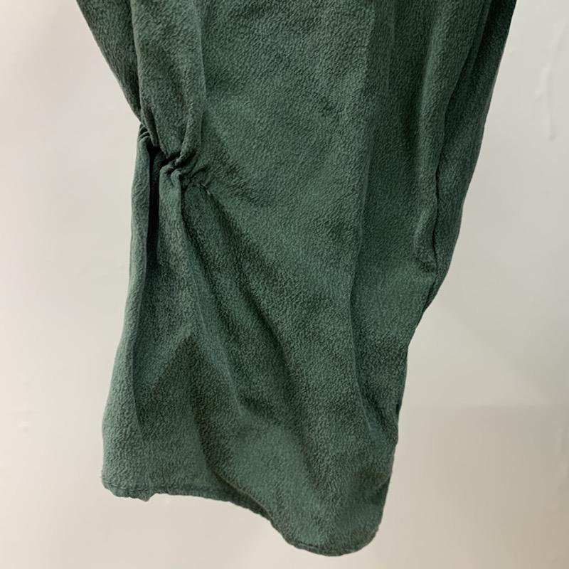 トゥピー Toupy カットソー  切替プルオーバー 38 無地 緑 / グリーン /  レディース USED 古着 中古 10021549