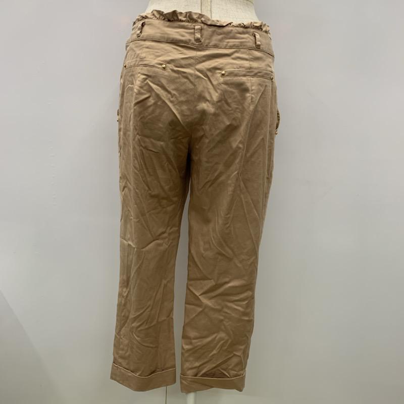 ミッシュマッシュ MISCH MASCH パンツ クロップドパンツ 38 無地 マゼンタ / マゼンタ / レディース USED 古着 中古 10021554