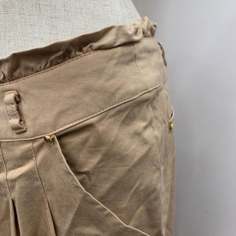 ミッシュマッシュ MISCH MASCH パンツ クロップドパンツ 38 無地 マゼンタ / マゼンタ / レディース USED 古着 中古 10021554