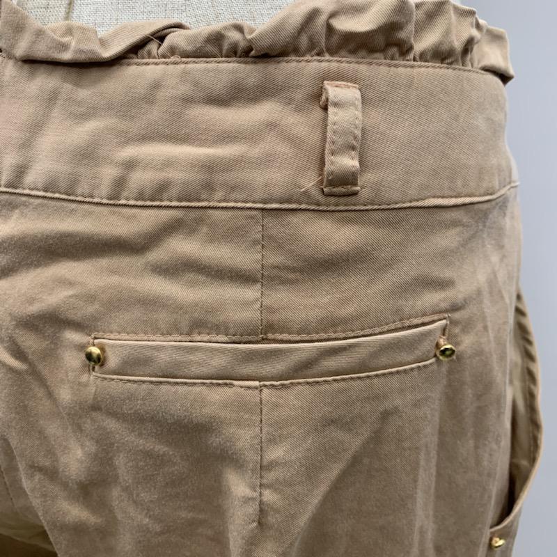 ミッシュマッシュ MISCH MASCH パンツ クロップドパンツ 38 無地 マゼンタ / マゼンタ / レディース USED 古着 中古 10021554