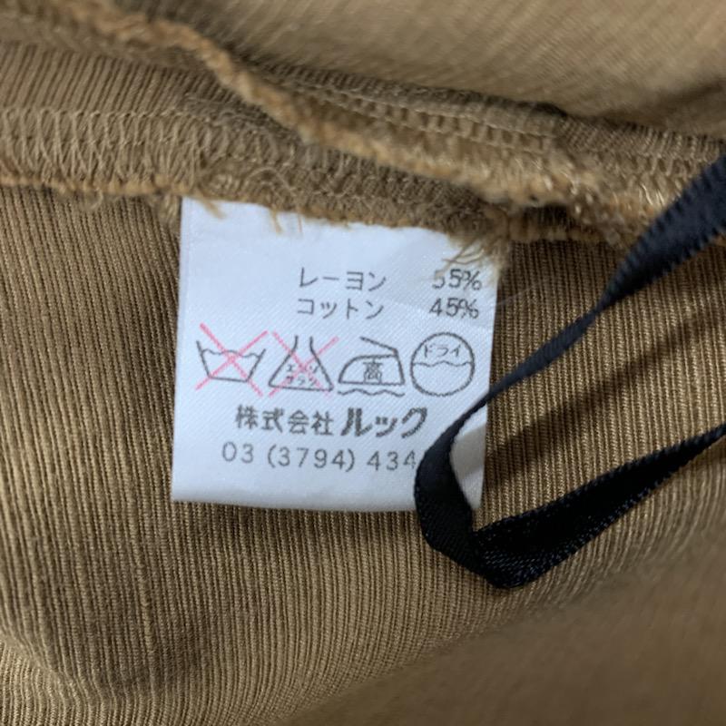 ポール&ジョー シスター PAUL & JOE SISTER パンツ プリーツキュロット 36 無地 キャメル / キャメル / レディース USED 古着 中古 10021563