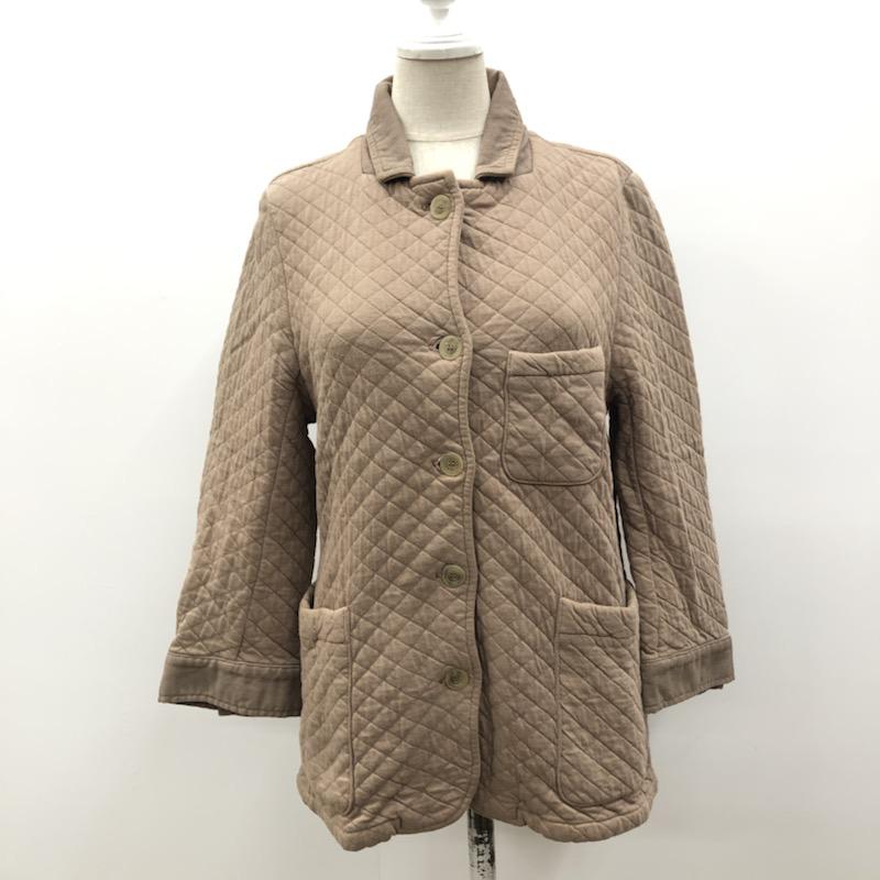 アーメン ARMEN ジャケット、上着 キルトジャケット 無地 茶 / ブラウン / レディース USED 古着 中古 10021568