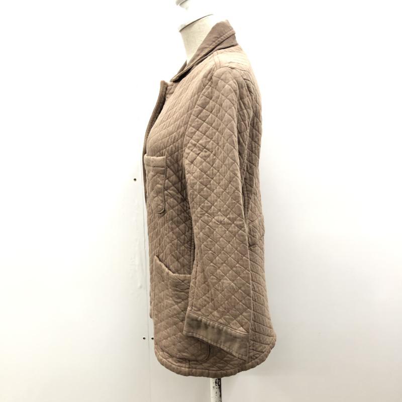 アーメン ARMEN ジャケット、上着 キルトジャケット 無地 茶 / ブラウン / レディース USED 古着 中古 10021568