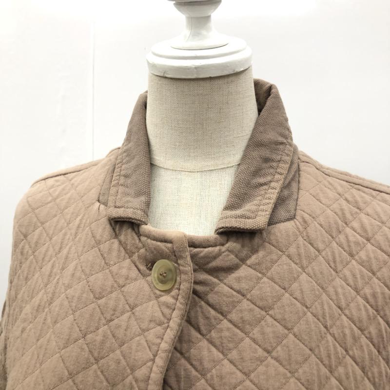 アーメン ARMEN ジャケット、上着 キルトジャケット 無地 茶 / ブラウン / レディース USED 古着 中古 10021568