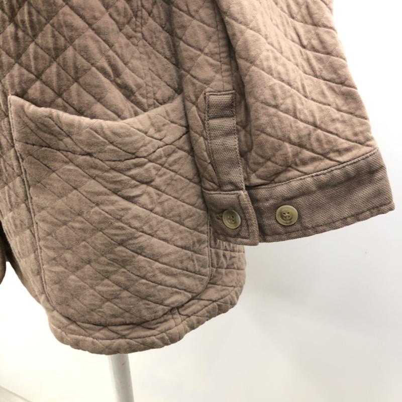 アーメン ARMEN ジャケット、上着 キルトジャケット 無地 茶 / ブラウン / レディース USED 古着 中古 10021568