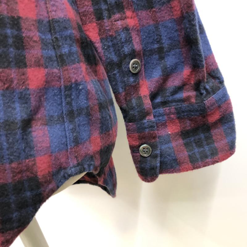 ソノマニア sono MANIA シャツ、ブラウス 長袖シャツ 1 チェック 赤 / レッド / レディース USED 古着 中古 10021576