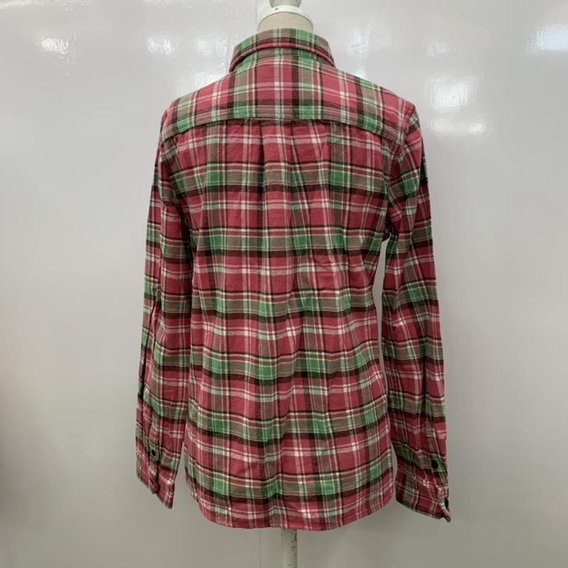 ロデオクラウンズ Rodeo Crowns シャツ、ブラウス ネルシャツ S チェック 桃 / ピンク / レディース USED 古着 中古 10021588