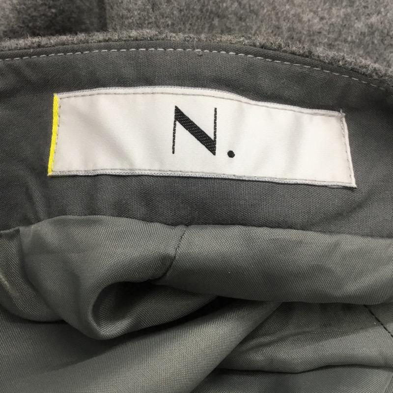 エヌ n. パンツ ショートパンツ M 無地 灰 / グレー / レディース USED 古着 中古 10021600