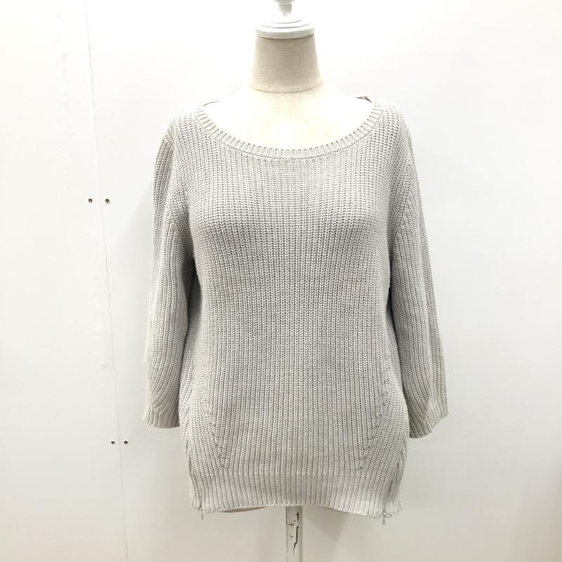 クローラ crolla ニット、セーター ニット 無地 灰 / グレー / レディース USED 古着 中古 10021609