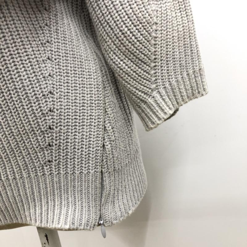 クローラ crolla ニット、セーター ニット 無地 灰 / グレー / レディース USED 古着 中古 10021609