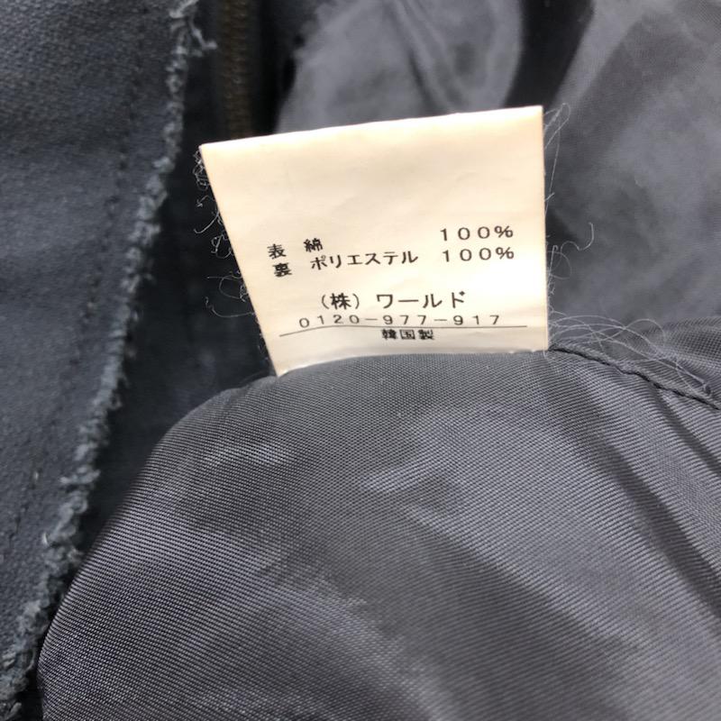オゾック OZOC ジャケット、上着 フード収納ジャケット 38 無地 黒 / ブラック / レディース USED 古着 中古 10021614