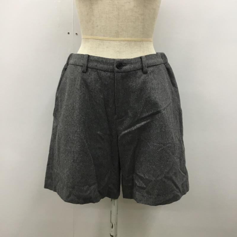 フレームワーク FRAMeWORK パンツ ウール混ショートパンツ 38 無地 灰 / グレー / レディース USED 古着 中古 10021615