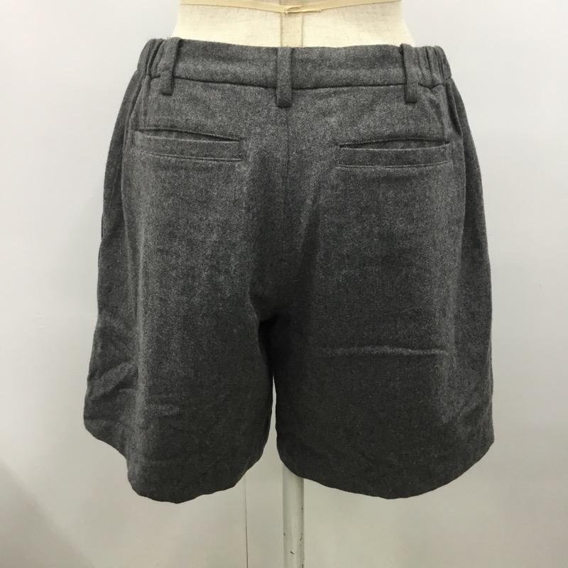 フレームワーク FRAMeWORK パンツ ウール混ショートパンツ 38 無地 灰 / グレー / レディース USED 古着 中古 10021615