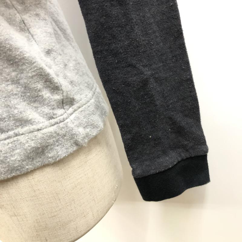 ローズバッド ROSE BUD カットソー  スウェットカットソー FREE 黒 / ブラック / X 灰 / グレー /  レディース USED 古着 中古 10021630