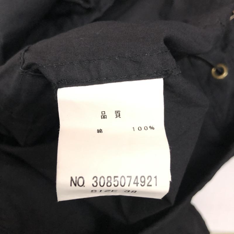 ルクールブラン le.coeur blanc ジャケット、上着 ミリタリージャケット 38 無地 黒 / ブラック / レディース USED 古着 中古 10021632