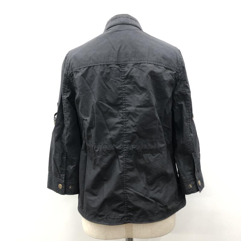 ルクールブラン le.coeur blanc ジャケット、上着 ミリタリージャケット 38 無地 黒 / ブラック / レディース USED 古着 中古 10021632