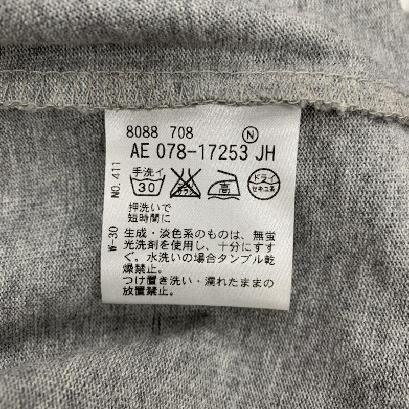 クローラ crolla カットソー  ハイネックカットソー 無地 灰 / グレー /  レディース USED 古着 中古 10021682
