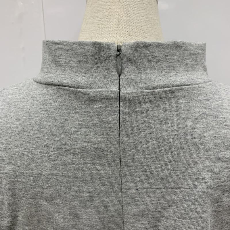 クローラ crolla カットソー  ハイネックカットソー 無地 灰 / グレー /  レディース USED 古着 中古 10021682