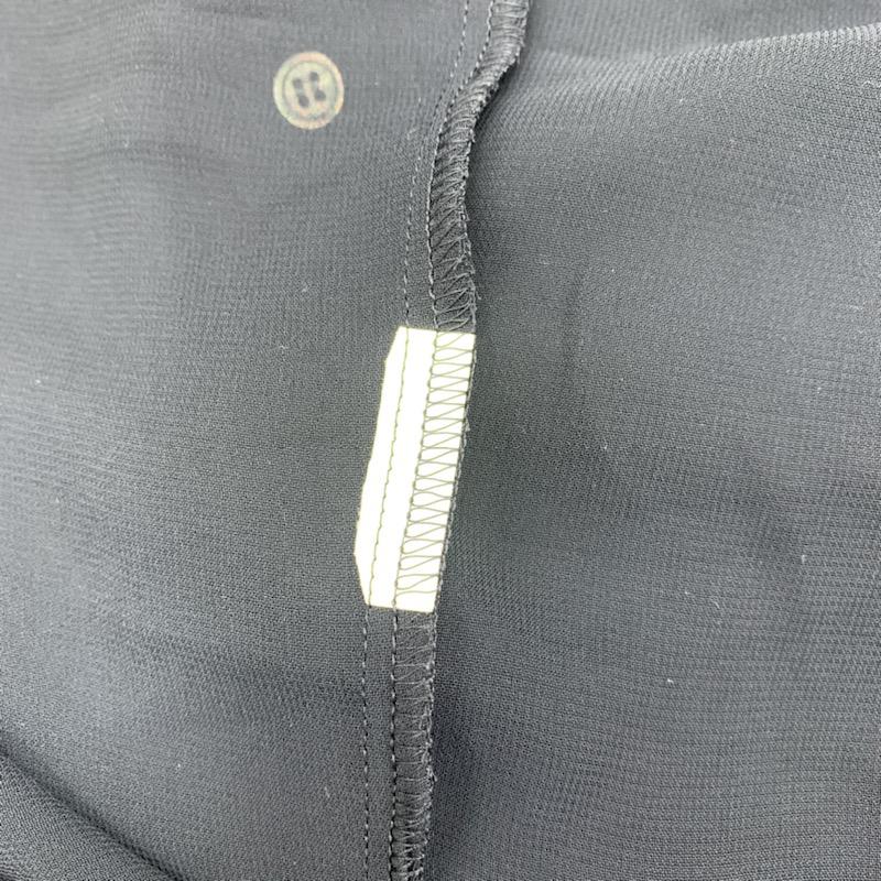 アダムエロペ ADAM ET ROPE' カットソー  シースルーカットソー 38 無地 紺 / ネイビー /  レディース USED 古着 中古 10021689