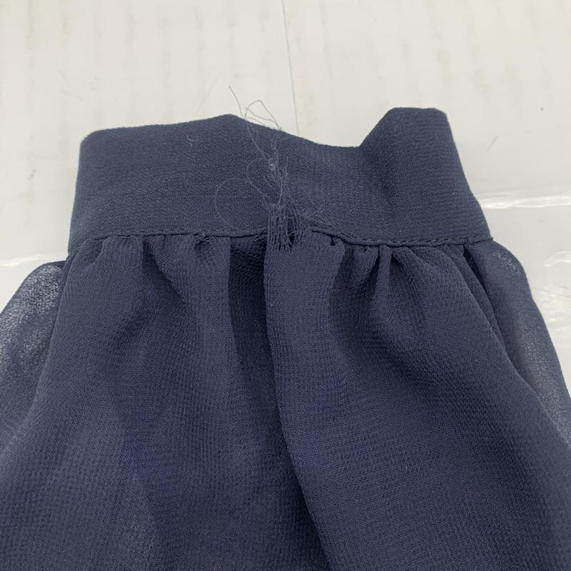 アダムエロペ ADAM ET ROPE' カットソー  シースルーカットソー 38 無地 紺 / ネイビー /  レディース USED 古着 中古 10021689