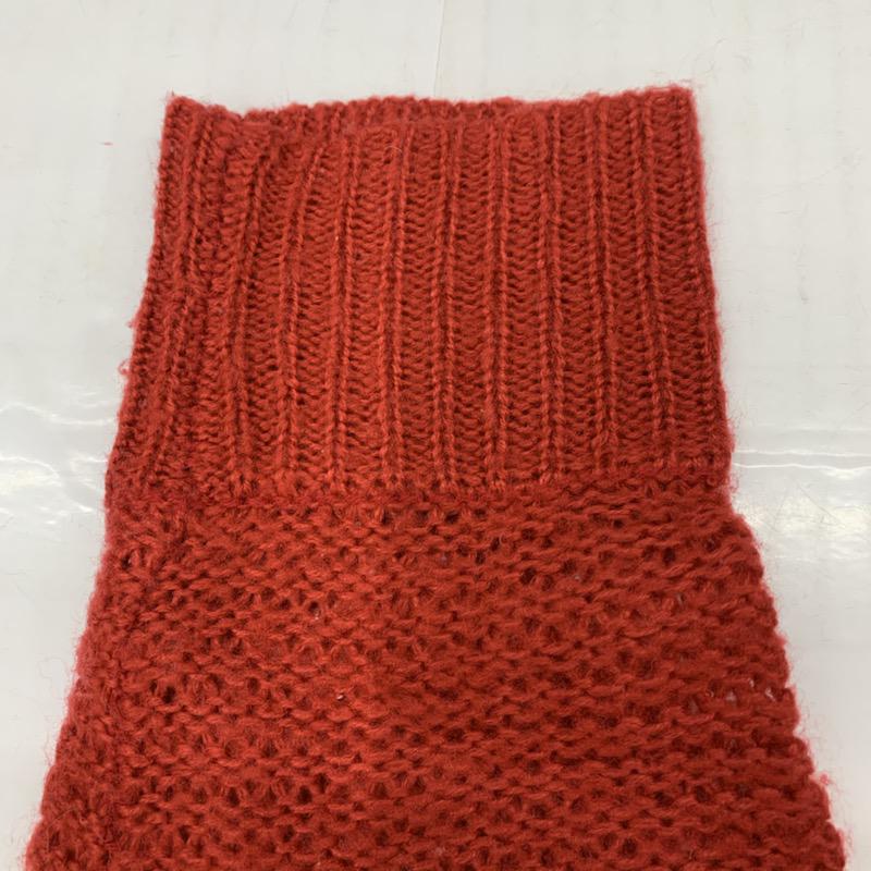 ローリーズファーム LOWRYS FARM チュニック ニットチュニック FREE 無地 赤 / レッド / レディース USED 古着 中古 10021694