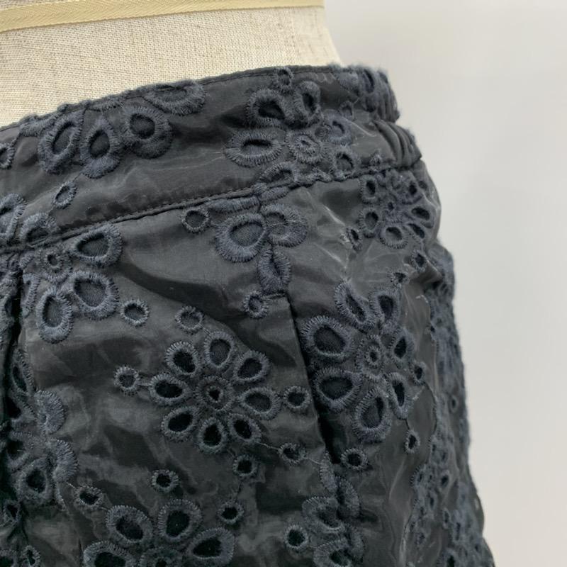 ローリーズファーム LOWRYS FARM パンツ ショートパンツ レースショートパンツ FREE レース柄 黒 / ブラック / レディース USED 古着 中古 10021697