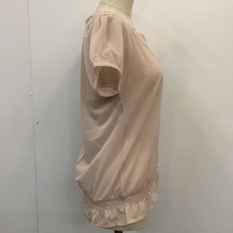 ロペ ROPE' シャツ、ブラウス タックブラウス M 無地 桃 / ピンク / レディース USED 古着 中古 10021713