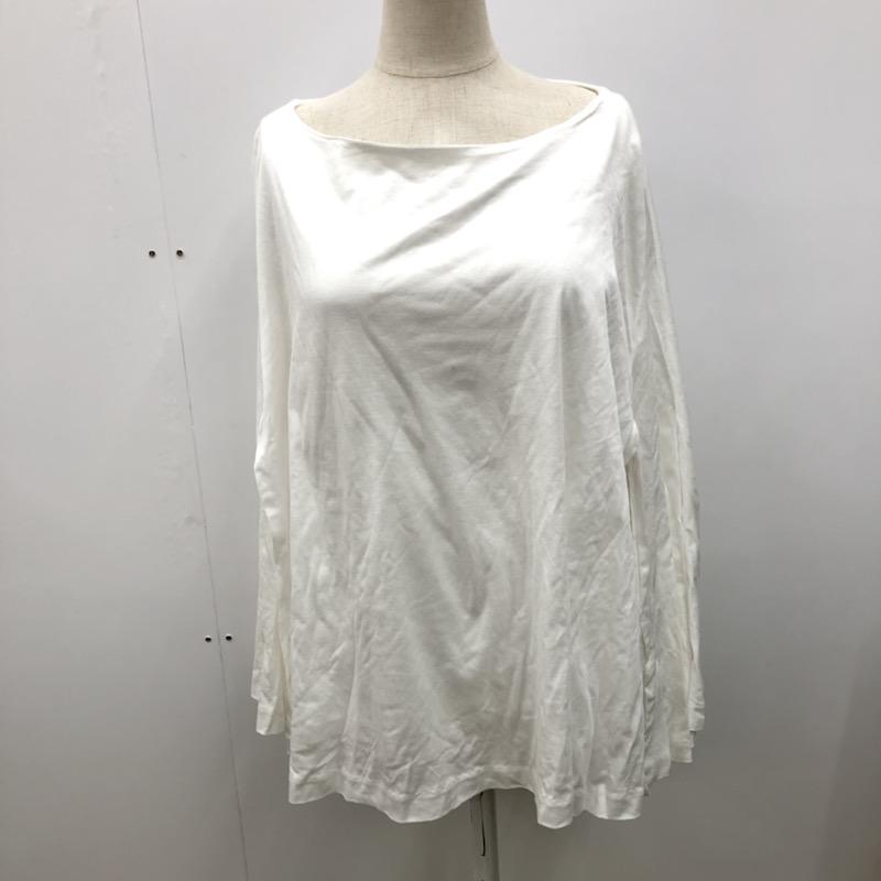 ラグナムーン LAGUNAMOON カットソー 16SSポンチョトップス FREE 無地 白 / ホワイト / レディース USED 古着 中古 10021738