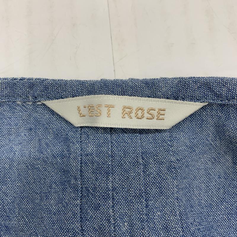 レストローズ L'EST ROSE ワンピース・ドレス・オールインワン オールインワン 2 無地 青 / ブルー / レディース USED 古着 中古 10021757