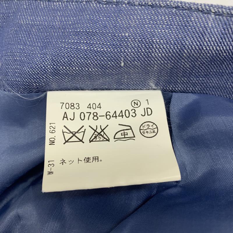クローラ crolla パンツ プリーツキュロット ショートパンツ 36 無地 青 / ブルー / レディース USED 古着 中古 10021759