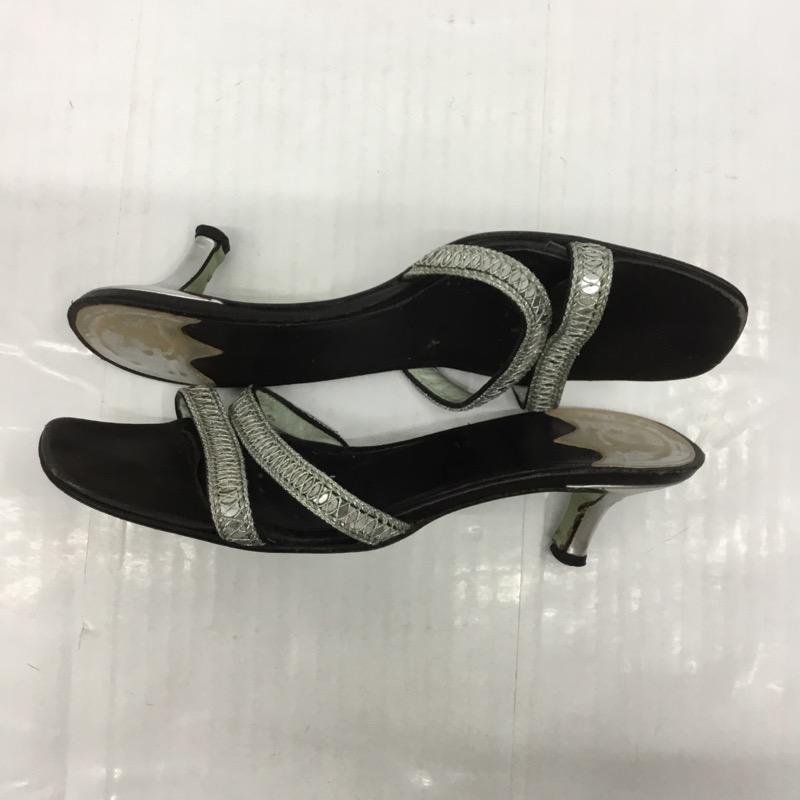 ポールスミス×エマホープ PaulSmith×EMMA HOPES サンダル サンダル メタリック 説明文参照 無地 茶 / ブラウン / レディース USED 古着 中古 10021794