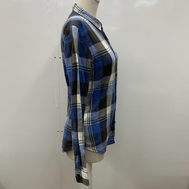 ラルフローレン RALPHLAUREN シャツ、ブラウス 長袖シャツ XS チェック レディース USED 古着 中古 10021878
