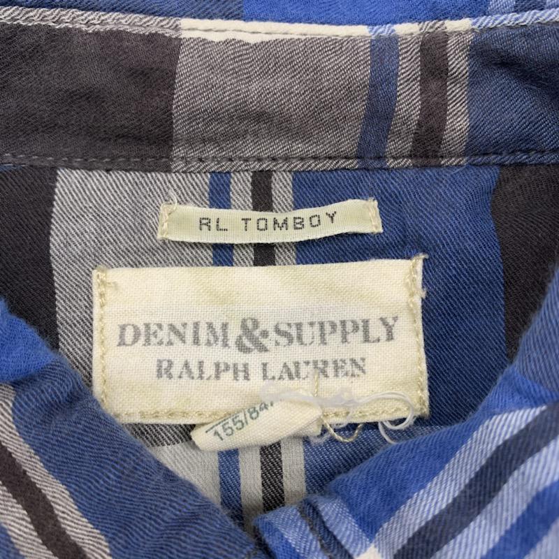 ラルフローレン RALPHLAUREN シャツ、ブラウス 長袖シャツ XS チェック レディース USED 古着 中古 10021878