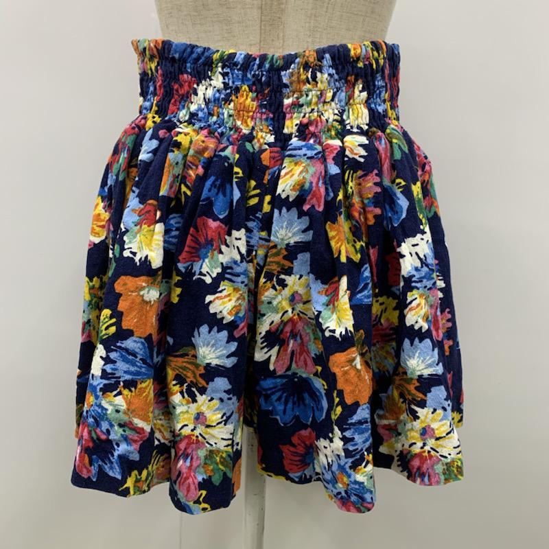 ローリーズファーム LOWRYS FARM パンツ ショートパンツ キュロット FREE 花柄 レディース USED 古着 中古 10021882