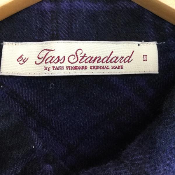 タス スタンダード TASS STANDARD シャツ、ブラウス 長袖シャツ L チェック メンズ USED 古着 中古 10021901