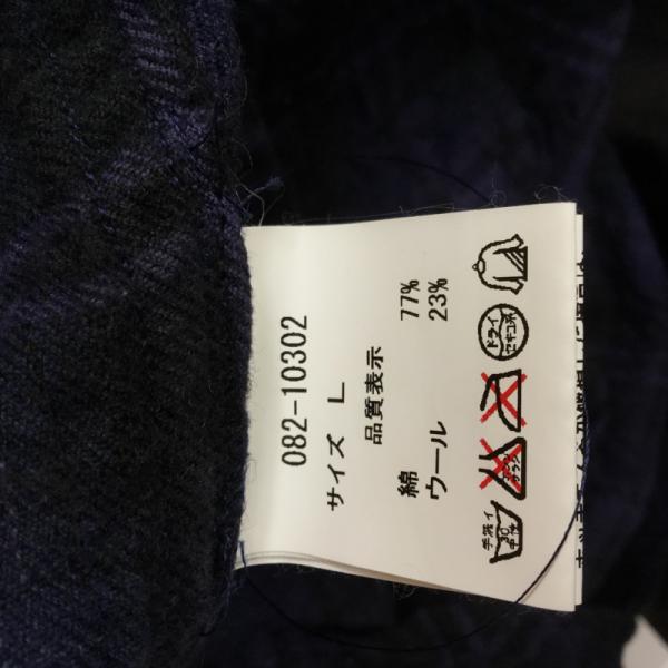 タス スタンダード TASS STANDARD シャツ、ブラウス 長袖シャツ L チェック メンズ USED 古着 中古 10021901