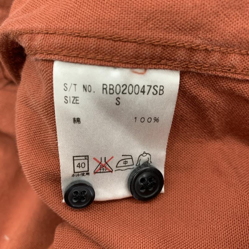 レイジブルー RAGEBLUE シャツ、ブラウス 長袖シャツ S 無地 メンズ USED 古着 中古 10021942